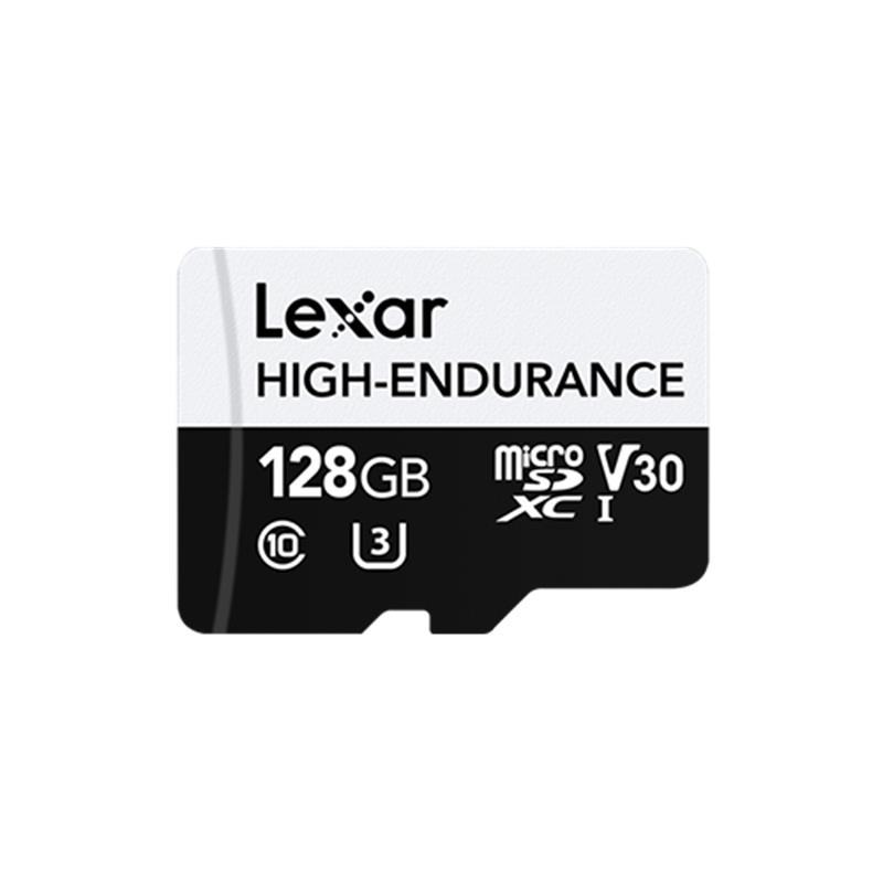 128GB LEXAR LMSHGED128G-BCNNG MICROSD HIGH-ENDURANCE MİCROSDHC/MICROSDXC C10 A1 V30 U3 HAFIZA KARTI 