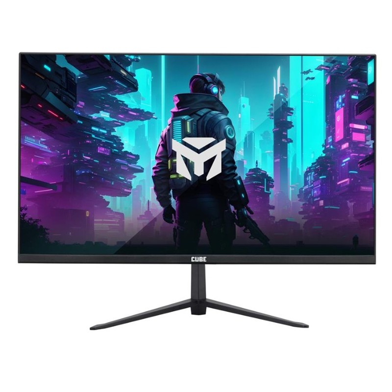 23.8 CUBE PF-24P180F05 IPS 0.5MS 180HZ HDMI DP USB FHD 1920X1080 SIYAH VESA GAMING SIFIR OLU PIXEL 
