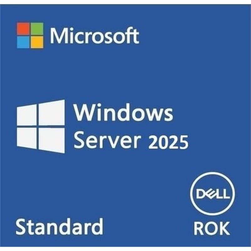DELL WINDOWS SERVER 2025 STANDART W2K25STD-ROK 634-CVFM 